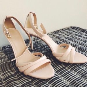 J. Crew Leather Ankle Strap Sandals